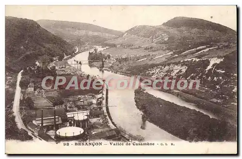 Cartes postales Besancon Vallee De Casamene