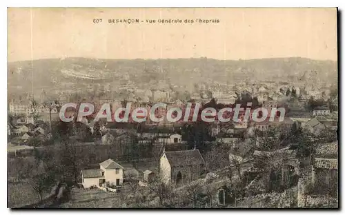 Cartes postales Besancon Vue Generale Des Chaprais