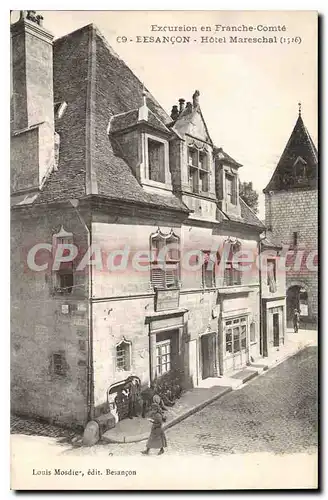 Cartes postales Besancon Hotel Mareschal