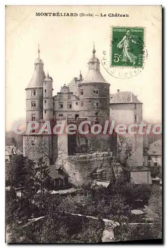 Cartes postales Montbeliard Le Chateau