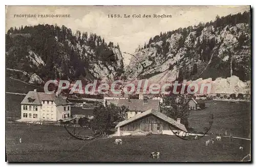 Cartes postales Le Col Des Roches