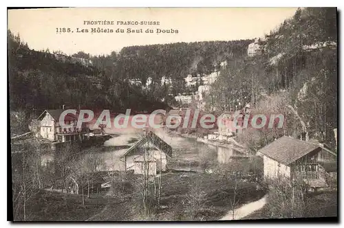 Ansichtskarte AK Les Hotels Du Saut Du Doubs