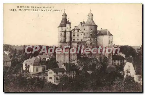 Cartes postales Montbeliard Le Cahteau