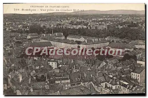 Cartes postales Besancon Vue Prise Du Clocher St Jean