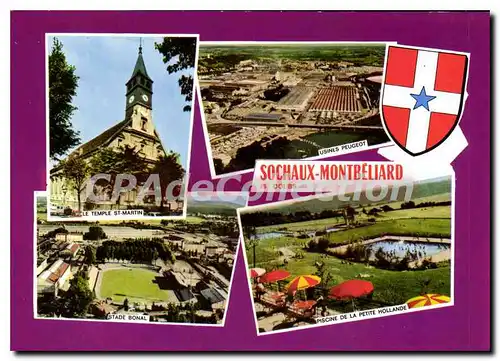 Cartes postales moderne Sochaux Montbeliard