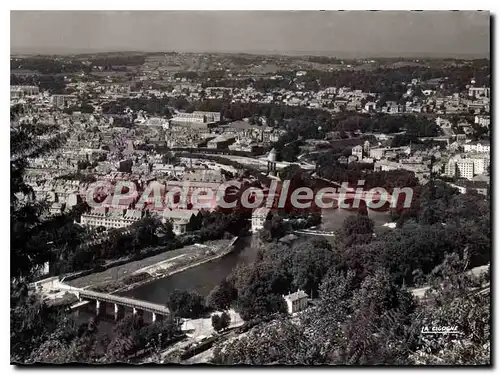 Cartes postales moderne Besancon Les Bains Vue Generale Prise De Bregille