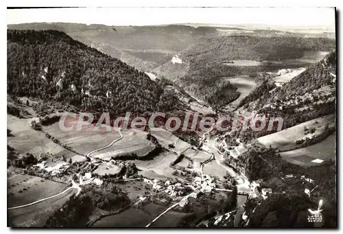 Moderne Karte Goumois Vue Generale Et Vallee Du Doubs