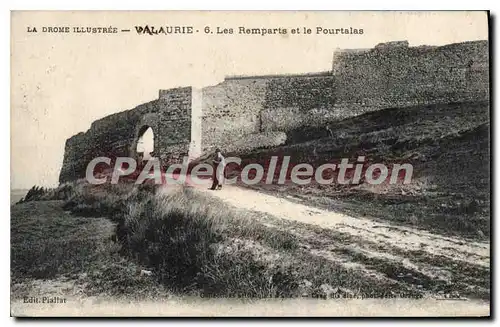 Ansichtskarte AK Valaurie Les Remparts Et Le Pourtalas