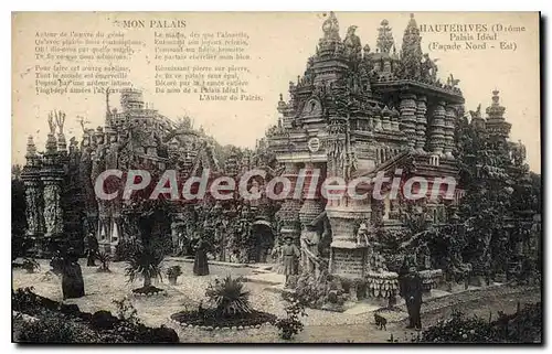 Cartes postales Valence Hauterives Palais Ideal