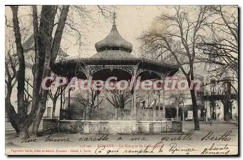 Cartes postales Romans Le Kiosque De La Musique