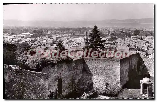 Ansichtskarte AK Montelimar Vue Generale Prise Des Remparts Du Chateau De Narbonne