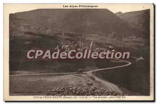 Cartes postales Lus Croix Haute Vue Generale Prise Cote Est