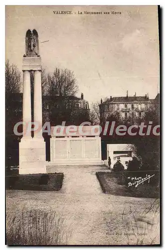 Cartes postales Valence Le Monument Aux Morts