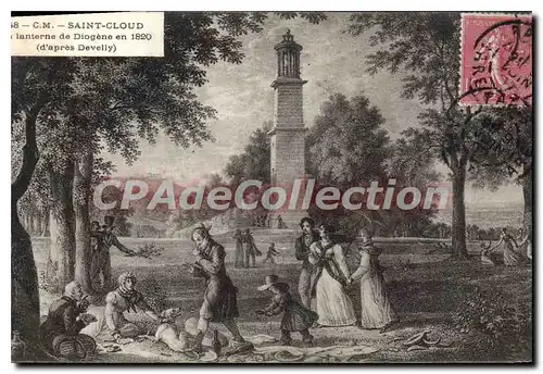 Cartes postales Saint Cloud Clanterne De Diogene En