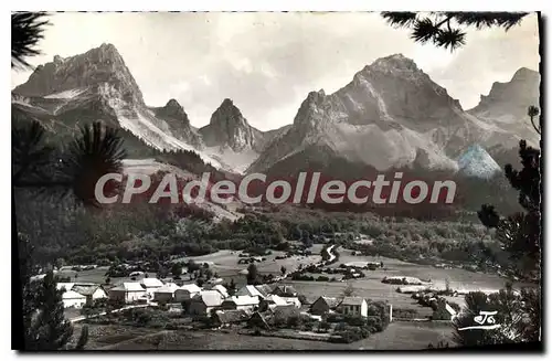 Cartes postales Lus La Croix Haute La Jarjatte Crete Des Aiguille Roc De Garnesier Les Alpes