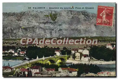 Cartes postales Valence Quartier Du Nouveau Pont Et Orussol