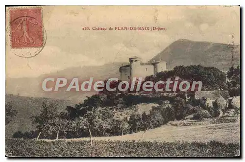 Cartes postales Chateau De Plan De Baix