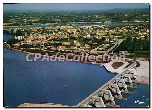 Cartes postales moderne La Roche De Glun Le Barrage Sur Le Rhone Le Canal