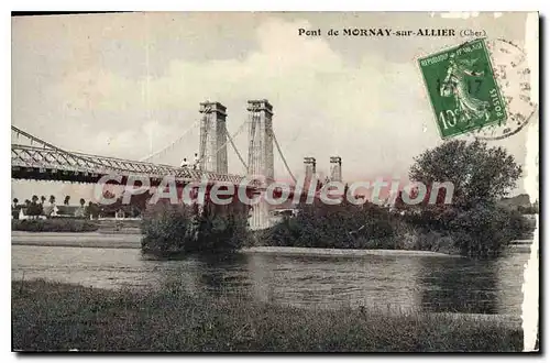 Ansichtskarte AK Pont De Mornay Sur Allier