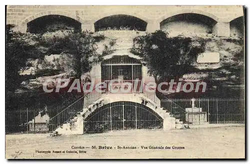 Cartes postales Brive St Antoine Vue Generale Des Grottes