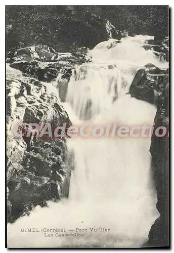 Cartes postales Gimel Parc Vuillier Les Cascateiles