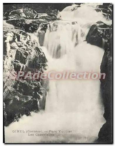 Cartes postales Gimel Parc Vuillier Les Cascateiles