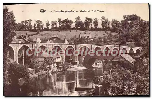 Cartes postales Uzerche Vidauc Et Pont Turgot