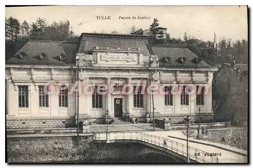 Ansichtskarte AK Tulle Palais De Justice