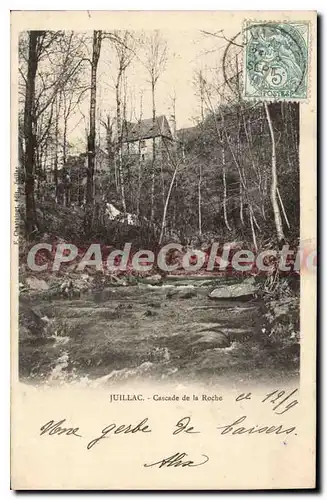 Cartes postales Juillac Cascade De La Roche