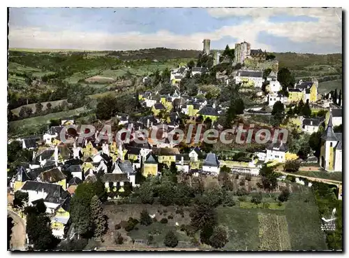 Cartes postales moderne Turenne Vue Generale En Avion Au Dessus