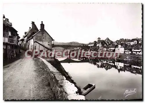 Cartes postales moderne Argentat Vieilles Maisons Les Quais Le Pont