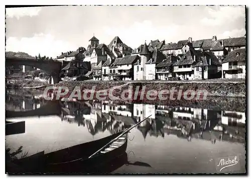 Cartes postales moderne Argentat Les Quais Le Port