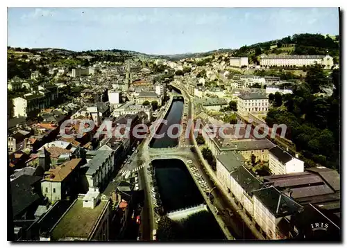 Moderne Karte Tulle Vue Generale Les Bords De La Correze