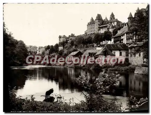 Moderne Karte Uzerche La Perle Du Limousin La Vezere A Vieux Chateaux