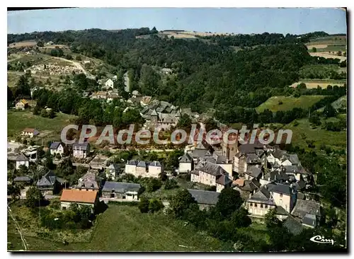 Moderne Karte Voutezac Au Coeur Du Pays Vert Vue Generale Aerienne