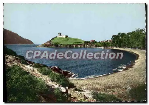 Cartes postales moderne La Corse Ile De Beaute Golfe De Girolata La Plage Et Le Fort Genois