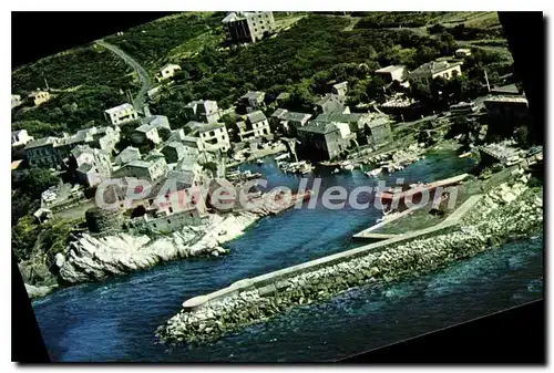 Cartes postales moderne La Corse Oasis De Beaute Centuri Vue Generale Sur I'Ensemble Du Petit Port