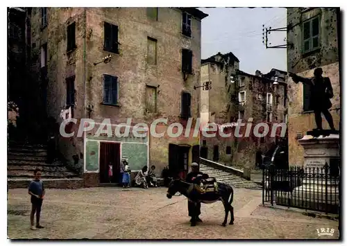 Cartes postales moderne La Corse Corte Place Du General Gaffory