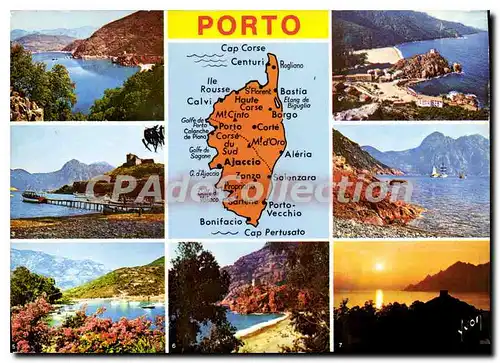 Cartes postales moderne La Corse Oasis De Beaute Porto