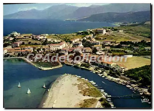 Moderne Karte La Corse Saint Florent Vue Du Port Et Son Golfe Magnifique