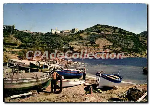 Moderne Karte La Corse Cargese Le Port De Peche