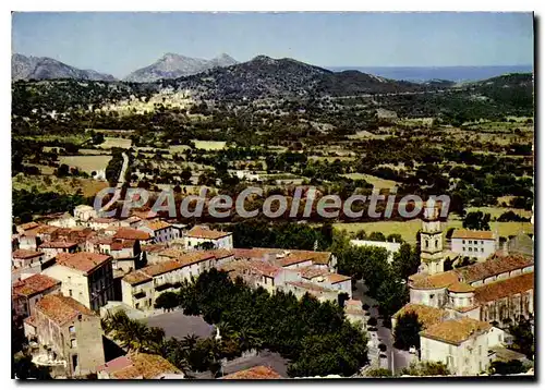 Cartes postales moderne La Corse Calenzana Vue Aerienne
