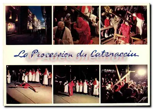 Cartes postales moderne La Corse Procession Du Catenacciu Sartene
