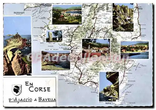 Cartes postales moderne La Corse D'Ajaccio A Bavella