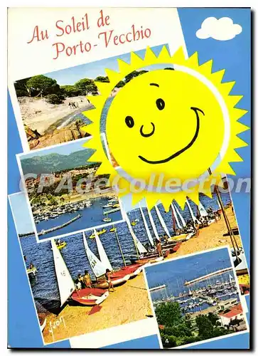 Cartes postales moderne La Corse Porto Vecchio La Plage De Palombaja
