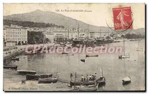Cartes postales La Corse Le Port D'Ajaccio