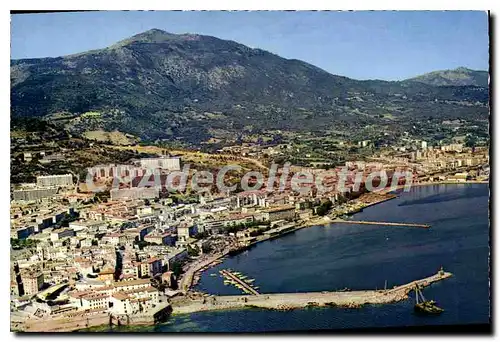 Moderne Karte Ajaccio Vue Generale Sur Le Port Et La Ville