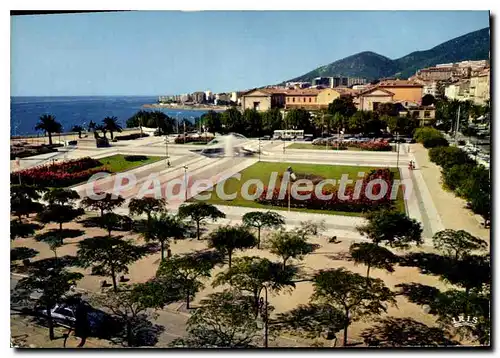 Cartes postales moderne Ajaccio La Place De Gaulie Renovee