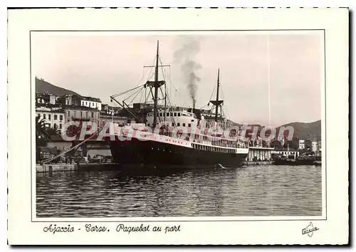 Cartes postales moderne Ajaccio Corse Paquerot Au Port