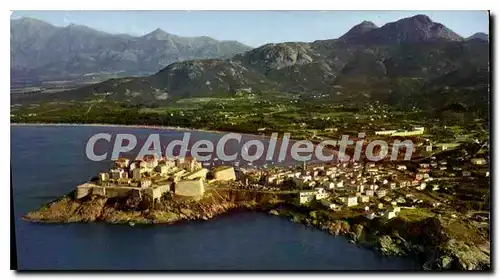 Cartes postales moderne Calvi Vue Generale De La Ville Et De la Citadelle